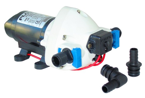 Flojet R3426148A Triplex Membran 2.0 Druckwasserpumpe, 8 Lpm, 1,7 Bar, S/E, 12V-image