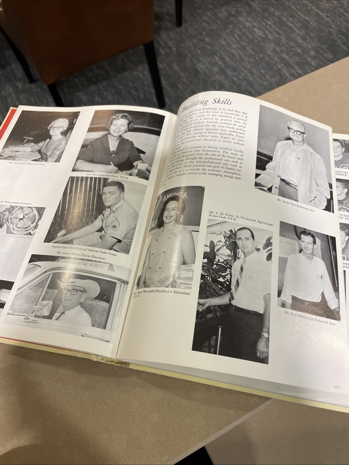 1967 Lamar High School Yearbook Orenda Houston, Texas (Grier Patton)