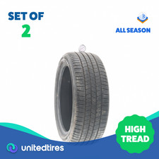 Set Of 2 Used 21545r17 Hankook Kinergy Xp H446 91h - 932