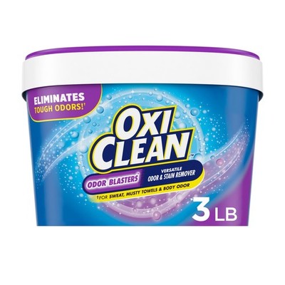 OxiClean Odor Blasters Versatile Home and Laundry Stain Remover Powder, 3 lb