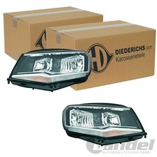 2x DIEDERICHS HALOGEN SCHEINWERFER LINKS+RECHTS passend für VW CADDY