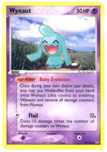 Wynaut - 70/108 - Common - DMG - EX Power Keepers