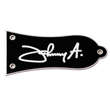 Johnny A Truss Rod Cover Black 3-Hole Fits Epiphone Les Paul Guitars
