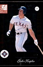 Gabe Kapler 2001 Donruss Elite #105 Rangers MLB READ FREE SHIPPING AutographDen