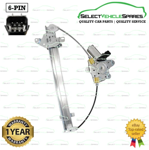 NEW FRONT RIGHT DRIVERS WINDOW REGULATOR & MOTOR FOR NISSAN NAVARA D23 2016-2023