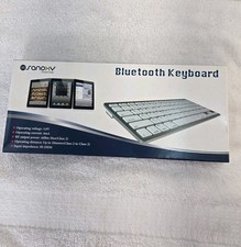 Sanoxy Wireless Bluetooth Keyboard for Ipad/IPhone 4.0 os/Windows/Android Silver