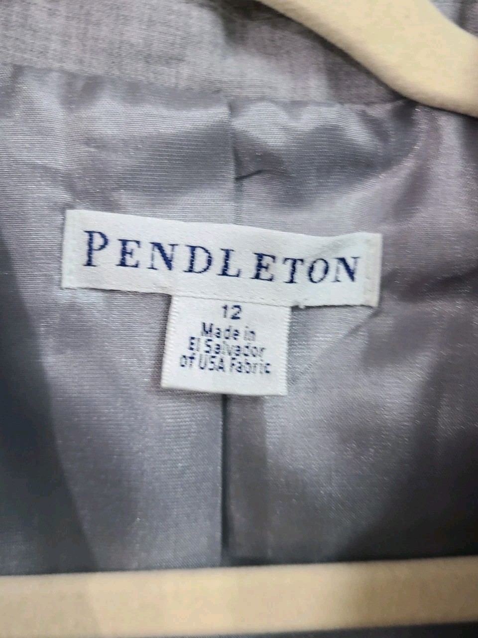 Pendleton Women's Two Button Blazer Jacket Solid … - image 4