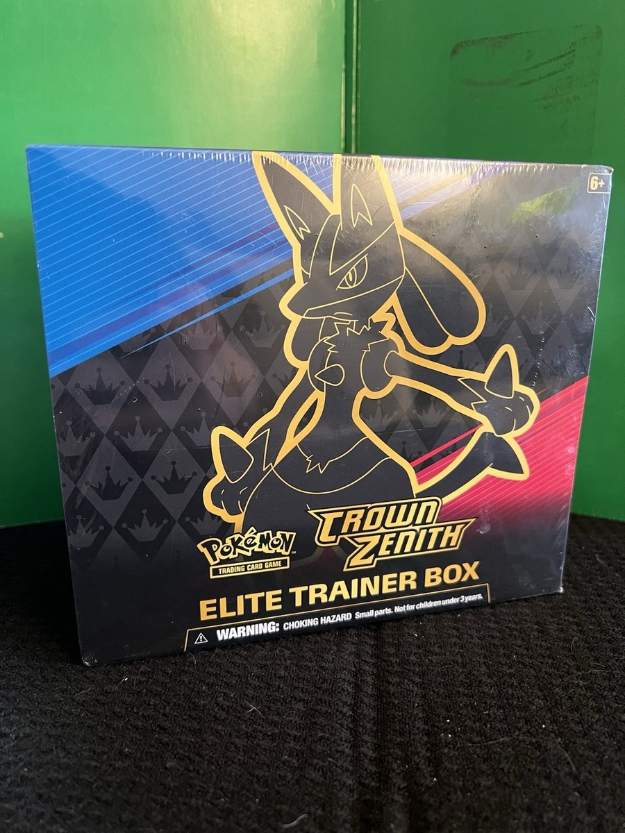 Pokemon TCG Sword & Shield Crown Zenith Elite Trainer Box ETB