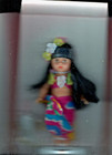 ALOHA GINNY #71-6420 PRETTY HAWAIIAN WITH LONG BLACK HAIR GOLDEN BROWN EYES NRFB — photo 1