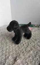 Douglas Brewster Black Lab Dog Stuffed Animal Plush. CLEAN SMOKE FREE