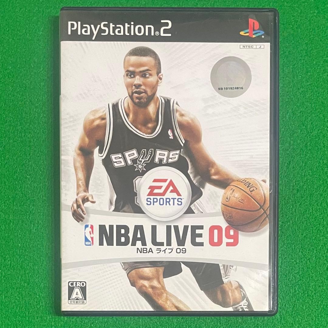NBA Live 09 PS2 PlayStation 2 Used Tested Japanese ver with Case Japan Import