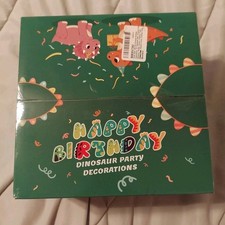 Party Spot - 260pcs Dinosaur Birthday Party Decorations - A Party In A Box     