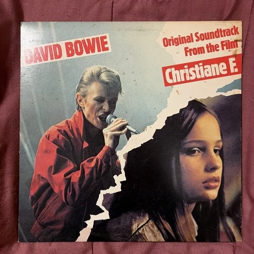 David Bowie - Christiane F. Original Soundtrack- FIRST PRESS LP RCA Vinyl Record