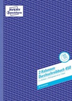 Avery Zweckform 450 Kolonnen-Durchschreibbuch 2 Kolonnen (A4, Mit 1 Blatt Blaupa