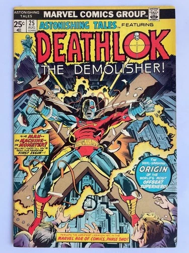 Astonishing Tales #25 – Featuring Deathlok – 1st George Perez, Marvel, 1974