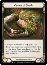 Flesh and Blood FAB Crown of Seeds casi nuevo 1ª edición Cold Foil Tales of Aria