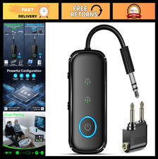 Bluetooth 5.4 Transmitter Receiver - Wireless Audio Adapter for TV, Airplane, Ca