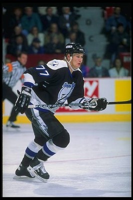 Forward Chris Gratton Tampa Bay Lightning 1990s Old Photo