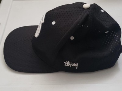 Stussy Old English Logo Cap Hat Snapback Embroidered Black | eBay