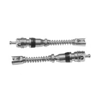 Ventileinsatz FüR Autoventil Lang, Silber (2Er Pack)