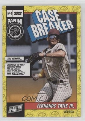 2022 Panini National Convention Case Breaker 195/199 Fernando Tatis Jr #CB22 1y9