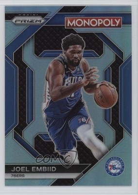 2023-24 Panini Prizm Monopoly Skills Light Blue 76/199 Joel Embiid #PS7 8mm