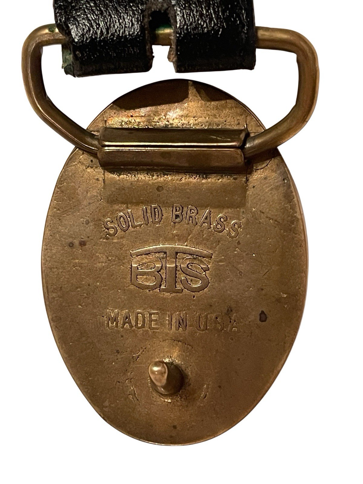 Vintage Basic Tool Supply Solid Brass Unicorn Belt - image 5