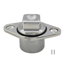 Marine Grade Stainless Steel 316 Boat Garboard Drain Plug Fits 1 Inch Hole