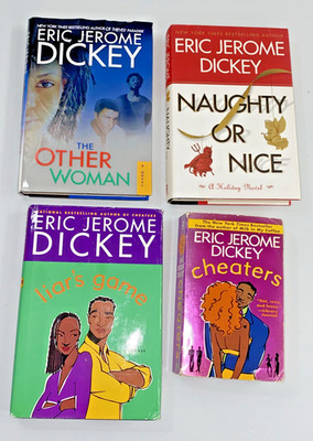 Eric Jerome Dickey Books Lot of 4 Cheaters Other Woman Liar s Game