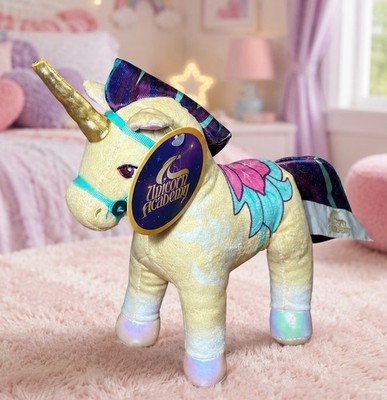 2024 Spin Master Unicorn Academy Leaf 8-9in Multicolor Plush Stuffed Animal NWT