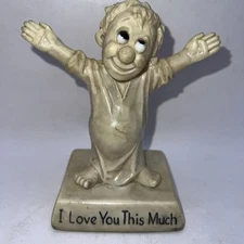 Russ  Berrie & Co. 1966, 1969, 1970 I Love You This Much Figurine