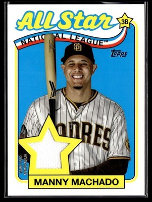 2024 Topps #89ASR-MMA Manny Machado 1989 Topps 35th Anniversary All-Stars Relics