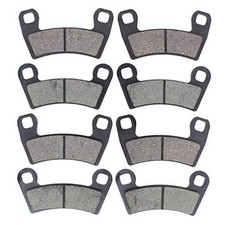 Front and Rear Brake Pads for Polaris RZR 900 2015-2020