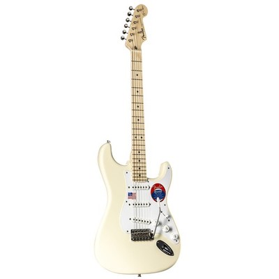 Fender Eric Clapton Stratocaster MN Olympic White - E-Gitarre