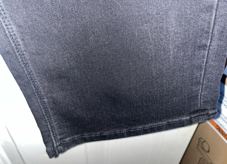 Volcom Billow Loose fit Stoney Black Jeans Size 26/12y Logo - Image 2 of 4