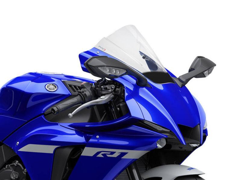 YZF-R1 2020〜2025 Puig レーシング スクリーン Puig Clear Z-Racing Screen Yamaha YZF R1 2020-2025 | eBay UK