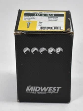 Midwest Fastener Phillips Flat Head Sheet Metal Screws 100 Pack #10 x 3/4"