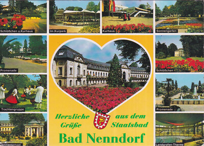 Alte Postkarte - Herzliche Grüße aus dem Staatsbad Bad Nenndorf