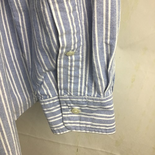 Ralph Lauren Men’s Classic Fit Blue Stripe Long Sleeve Dress Shirt Sz. 18(34/35) - Picture 8 of 11