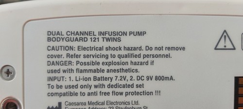CME Dual Channel BodyGuard 121 w/Charger Make Offers! UPS Shipping! - Picture 6 of 6