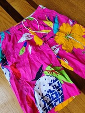 Vtg Original Jams Hawaii Unlined Shorts Men's Size Small Made In USA