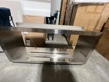 Bio Flame XL FIREBOX DOUBLE SIDED SS Fireplace w/ 38" Burner