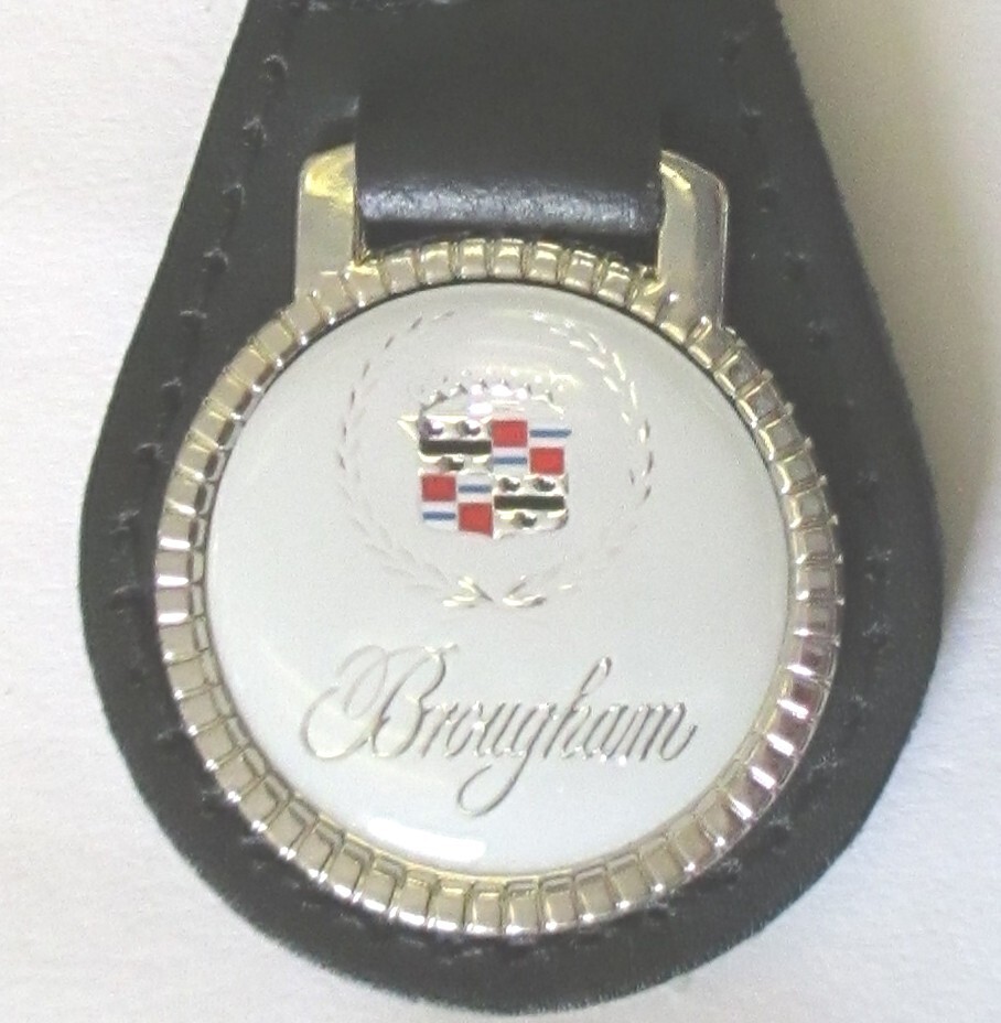 White 32K1 Cadillac BROUGHAM Classic Chrome C/D Keys 1987