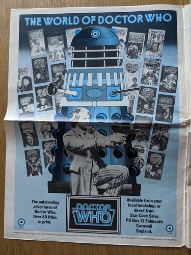 Doctor Who Cinderella Pantomime Tunbridge Wells Peter Davison Souvenir Brochure - Picture 2 of 12