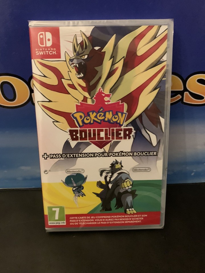 POKEMON BOUCLIER PASS EXTENSION nintendo SWITCH NEUF BLISTER NEW SEALED
