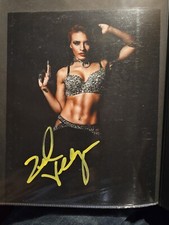 Zelina Vega Signed Photo 8x10 WWE Autograph