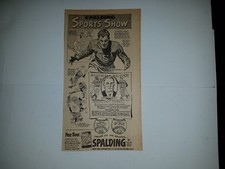 Bob Reynolds Stanford Football Albert Spalding 1951 Spalding Sketch Ad