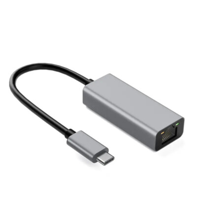 USB-C to Ethernet adapter cable Gigabit LAN network adapter type C to RJ45 Mac