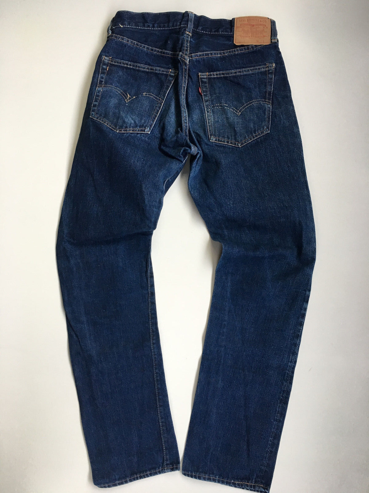 True Vintage Levis 505-0217 Selvage dark blue denim USA Big