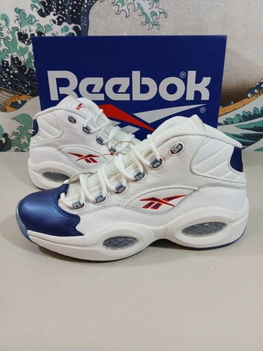 2022 Reebok Question Mid Blue Toe Allen Iverson 12